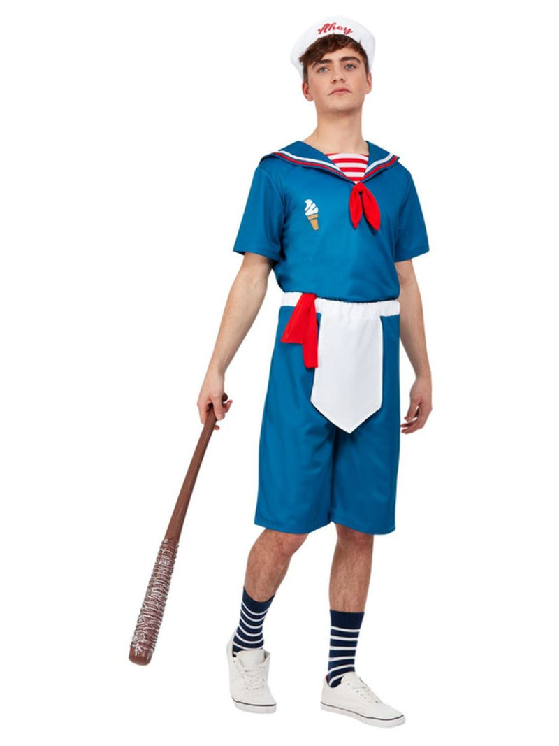Ice Cream Sailor Costume Blue Mens Top Shorts Hat