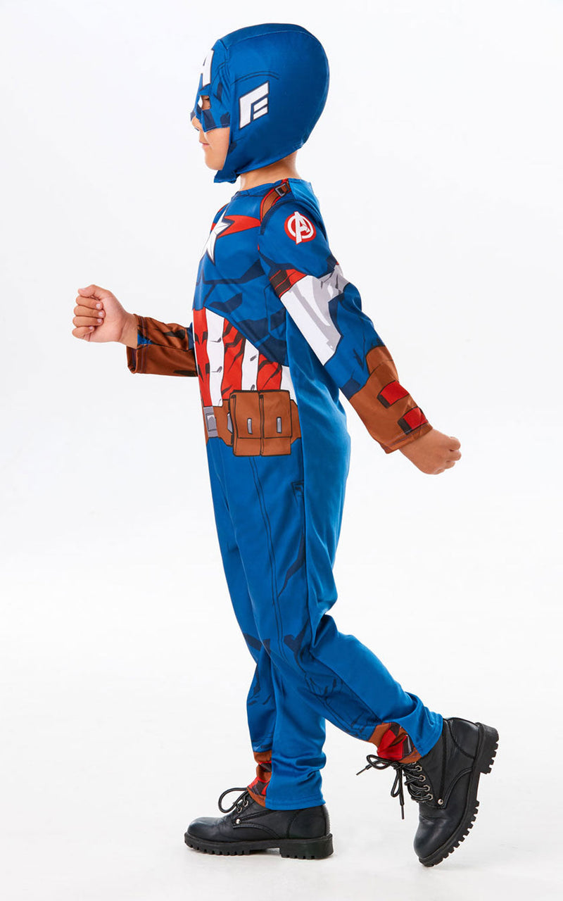 Captain America First Avenger Boys Costume