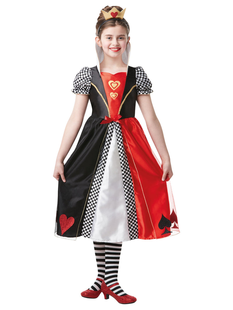Red Queen Costume Child Alice In Wonderland