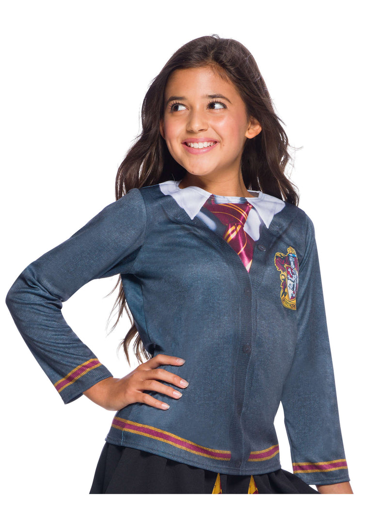 Gryffindor Grey Top Kids Harry Potter Costume