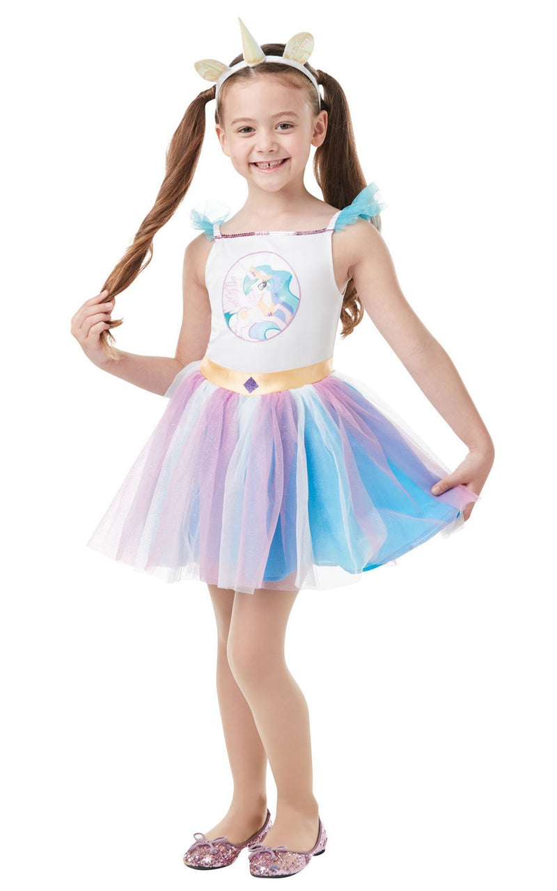 Princess Celestia Deluxe My Little Pony Girls Tutu Costume_3 rub-641454S