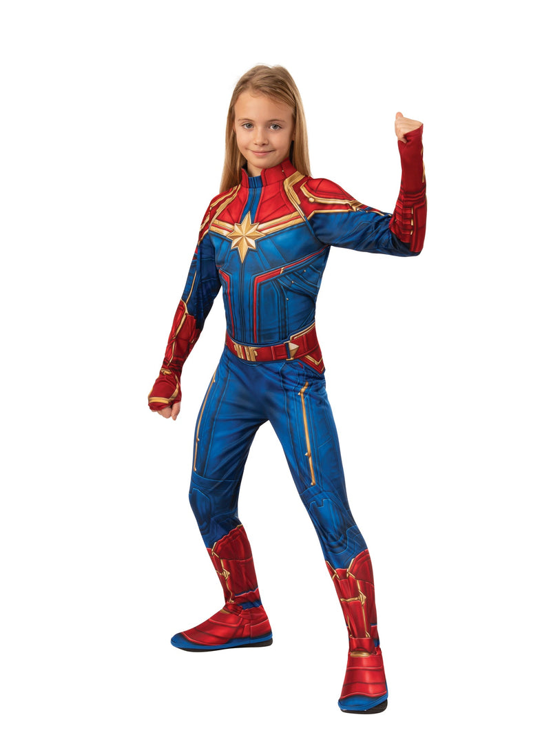 Captain Marvel Hero Costume Suit