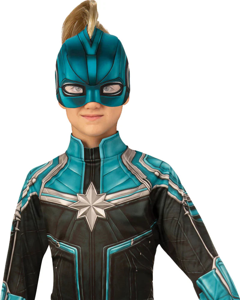 Captain Marvel Girls Kree Suit Costume Superhero