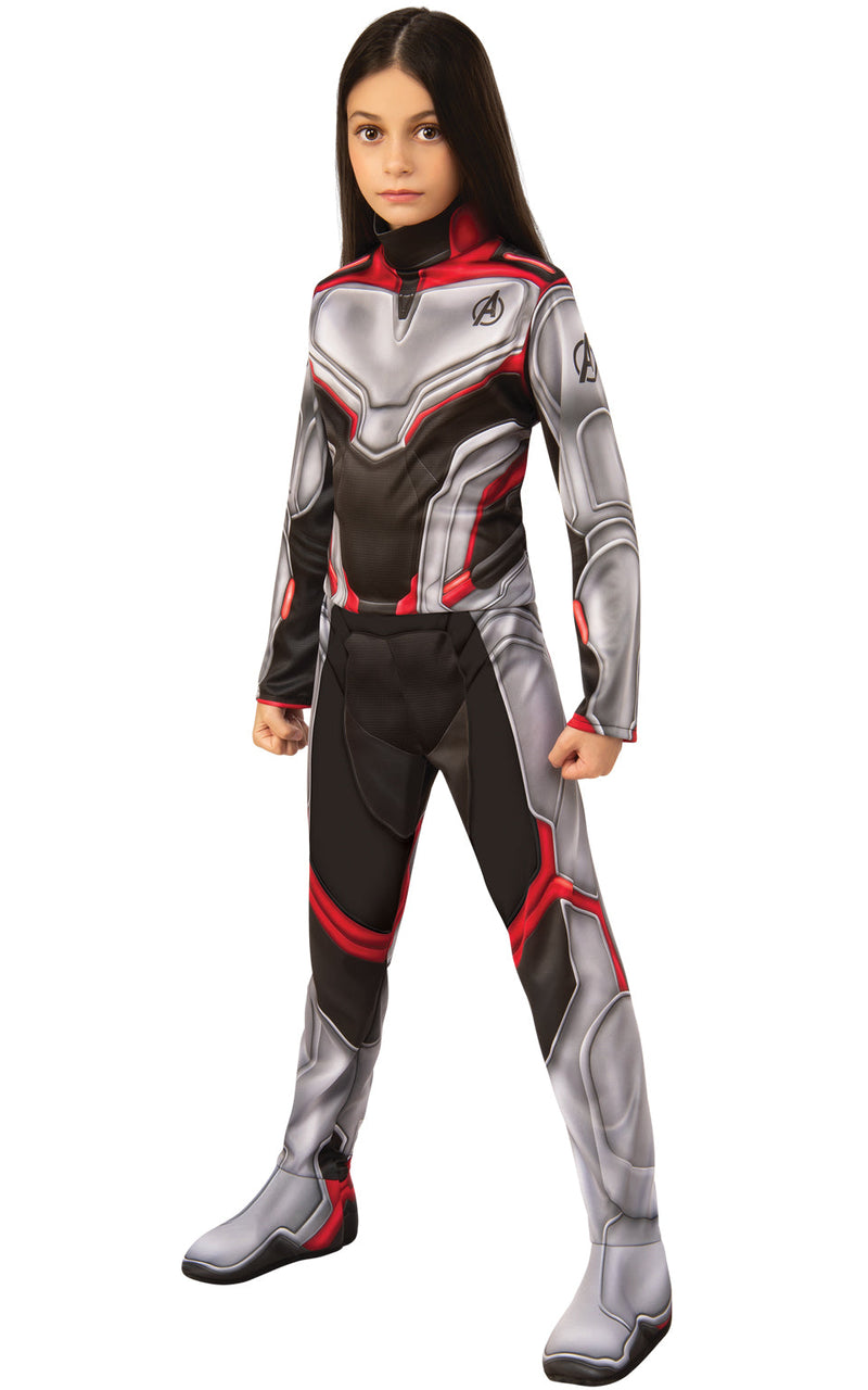 Avengers 4 Classic Unisex Team Suit Childrens Costume_1 rub-700653S