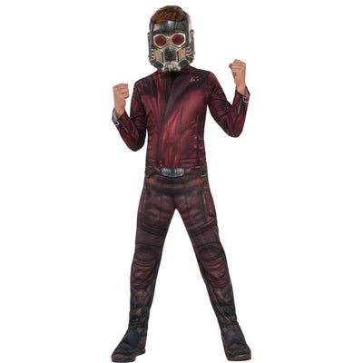 Avengers 4 Star lord Costume & Mask Boys Rubies MARVEL - INFINITY WAR 16588 MAD Fancy Dress