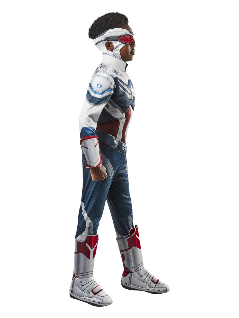 Falcon Winter Soldier Deluxe Captain America Soldier Child Costume 4 MAD Fancy Dress