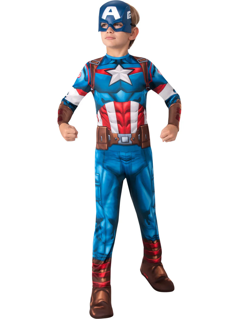 Marvel Captain America Costume for Boys