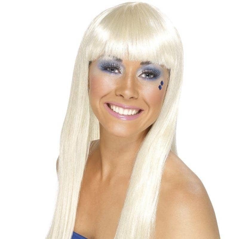 70s Dancing Queen Wig Adult Blonde_1