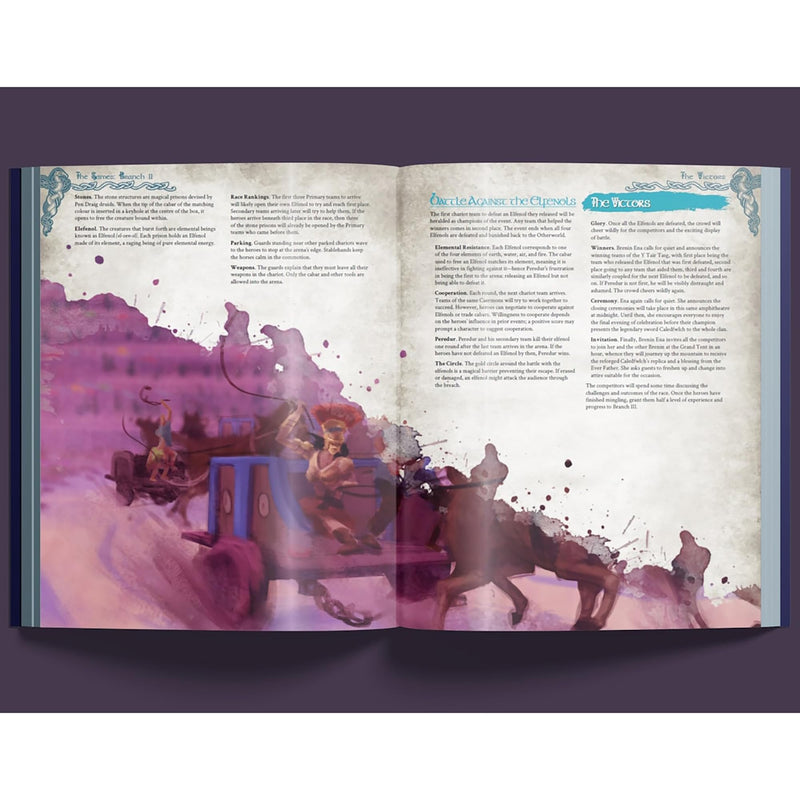 Modiphius Entertainment: Legends of Avallen: Against The Faerie Queene - Hardcover RPG Campaign Book, Fantasy TTRPG, 370 pgs, New Legendary Paths