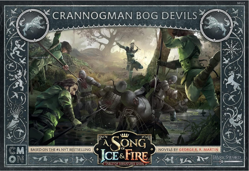 CMON A Song of Ice and Fire Tabletop Miniatures Game Crannogmen Bog Devils Unit Box - Unleash Stealthy and Deadly Fighters! Strategy Game for Adults, Ages 14+, 2+ Players, 45-60 Min Playtime, CMON