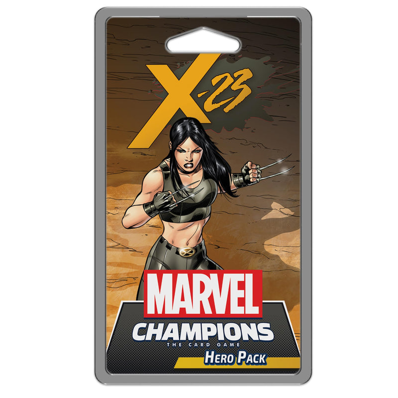 Marvel Champions The Card Game X-23 HERO PACK - Superhero Strategy Game, Cooperative Game for Kids and Adults, Ages 14+, 1-4 Players, 45-90 Minute Playtime, Made by Fantasy Flight Games