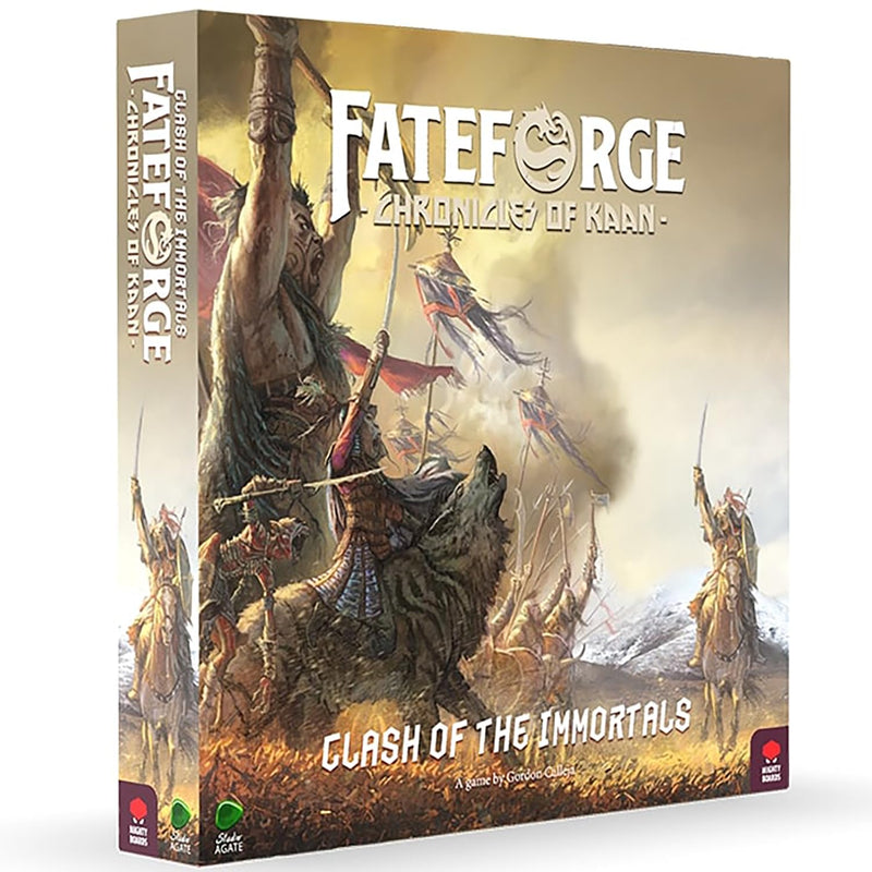 Mighty Boards: Fateforge Chronicles of Kaan: Clash of The Immortals Expansion - Strategy Board Game, App Co-Op Action Adventure, Ages 14+, 1-4 Players