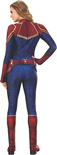 Captain Marvel Womens Hero Deluxe Costume Suit 3 rub-700600M MAD Fancy Dress