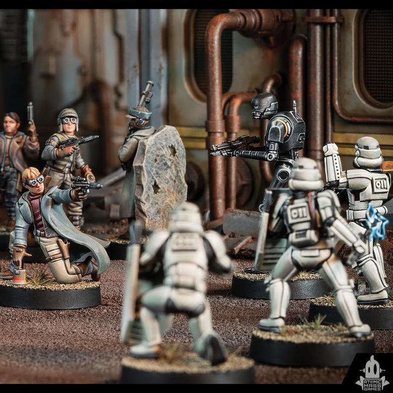 Atomic Mass Games Star Wars: Legion Rebel Sleeper Cell Unit Expansion - Strike from The Shadows! Tabletop Miniatures Strategy Game, Ages 14+, 2 Players, 3 Hour Playtime, Made