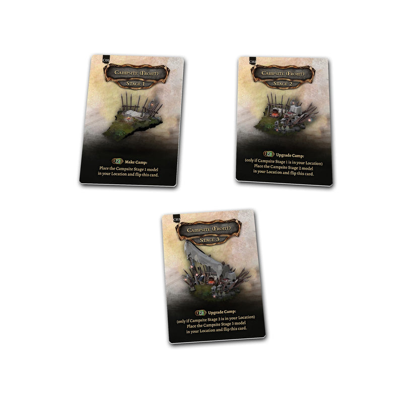 Awaken Realms Tainted Grail: Kings of Ruin Campsite Miniature Upgrade - Upgrade Your Character&