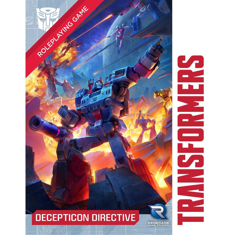 Renegade Game Studios: Transformers Roleplaying Game Deception Directive Sourcebook - Renegade Game Studio