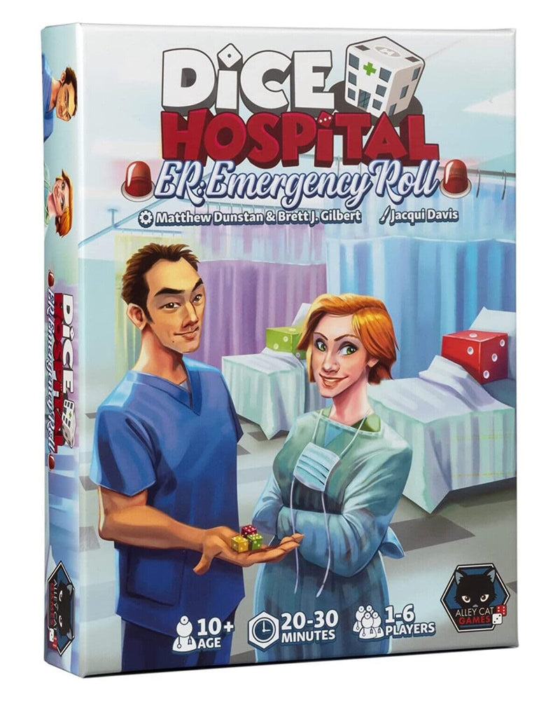 Dice Hospital Emergency Roll by Alley Cat Games, Strategy Board Game