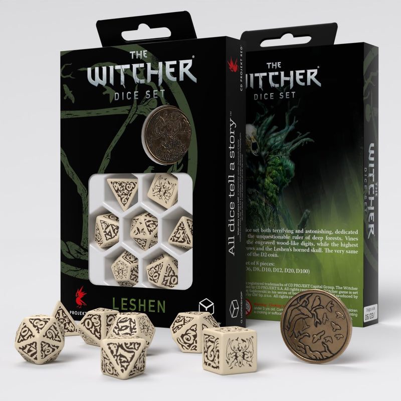 Witcher Dice Set Leshen Master of Crows