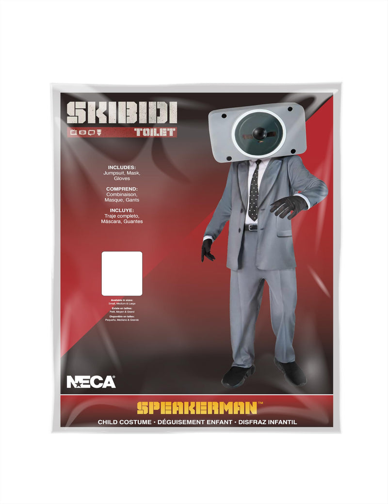 Skibidi Toilet Speakerman Fun Costume for Kids