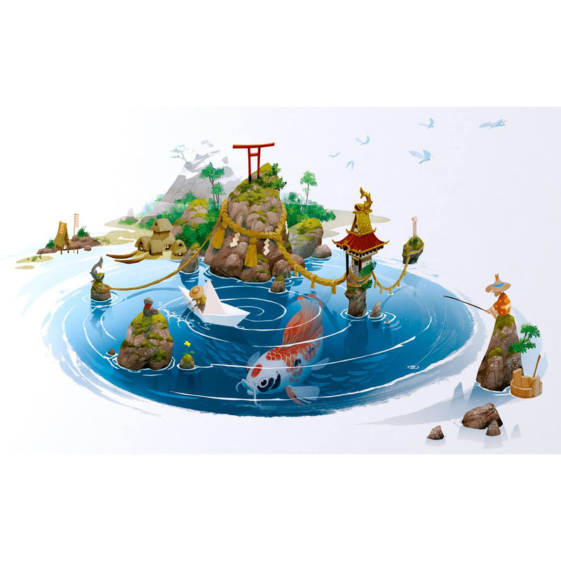 Namiji: Tokaido Universe Strategy Board Game for 2-5 Players Ages 8+