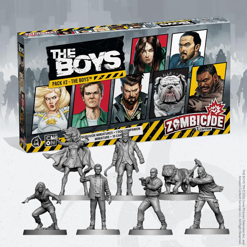 Zombicide The Boys Character Pack 