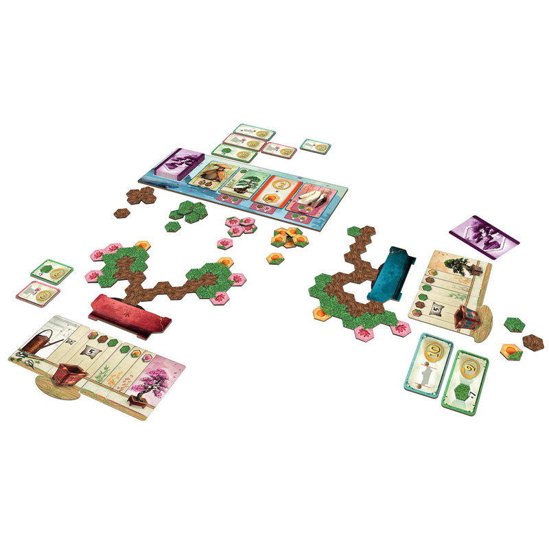 Bonsai by DV Games – Cultivate Your Perfect Bonsai Tile Placement Strategy Board Game, 40 Minutes of Playtme for Solo or Multiplayer, Up to 4 Players and Ages 10+