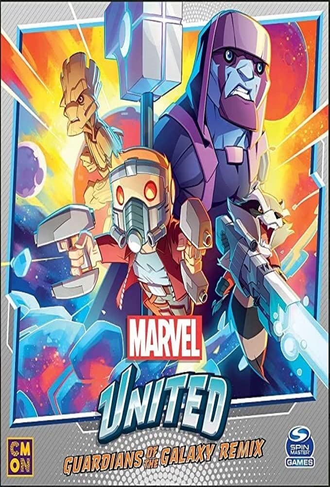 Marvel United Guardians of The Galaxy Remix Expansion | Tabletop Miniatures Game | Strategy Game | Cooperative Game for Adults and Kids | Ages 14+ | 1-4 Players | Avg. Playtime 40 Mins | Made by CMON