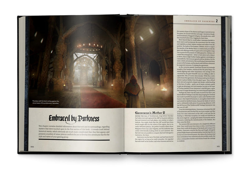 Free League Publishing: Ruins of Symbaroum 5E- The World of Symbaroum - Hardcover RPG Supplemental Book, Expand Lore, Settings, History & More