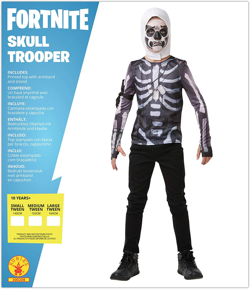 Fortnite Skull Trooper Costume Top