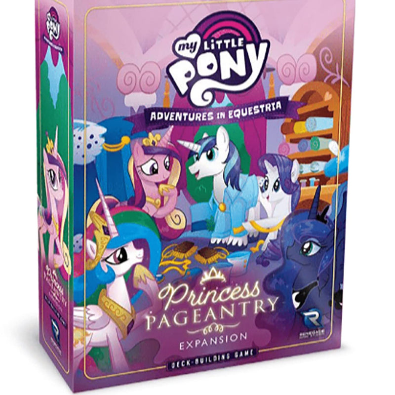 Renegade Game Studios My Little Pony: Adventures in Equestria Deck-Building Game - Princess Pageantry Expansion - Ages 14+, 1-4 Players, 45-90 Min