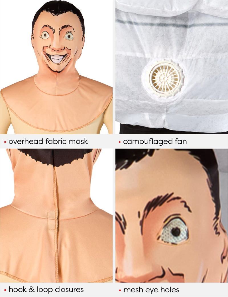 Skibidi Toilet Inflatable Costume for Kids