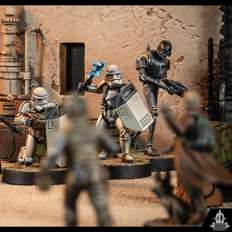 Atomic Mass Games Star Wars: Legion Imperial Riot Control Squad Unit Expansion - Maintain Order! Tabletop Miniatures Strategy Game, Ages 14+, 2 Players, 3 Hour Playtime, Made