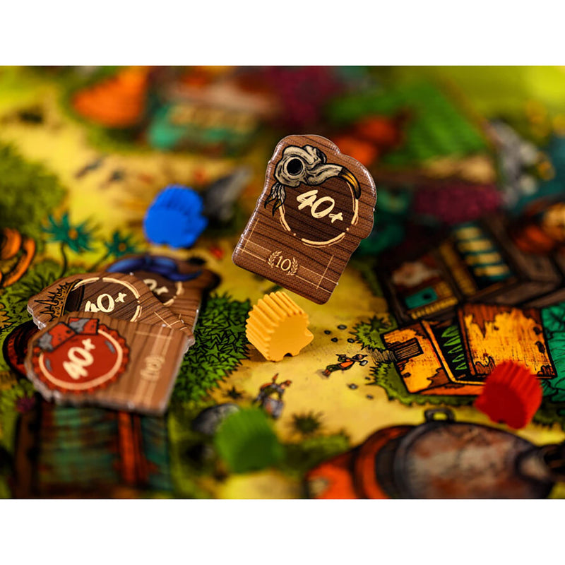 Bombyx Garden Nation - War and Building Board Game,, Ages 10+, 2-4 Players, 60 Min