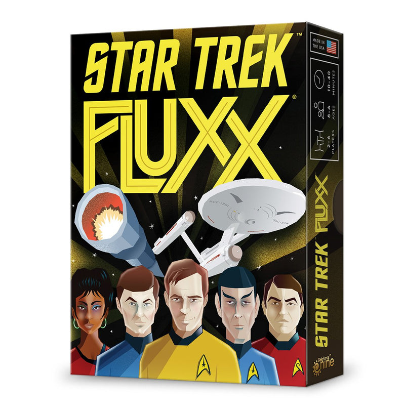 Looney Labs Star Trek Fluxx Card Game - Star Trek Adventure for Various Occasions