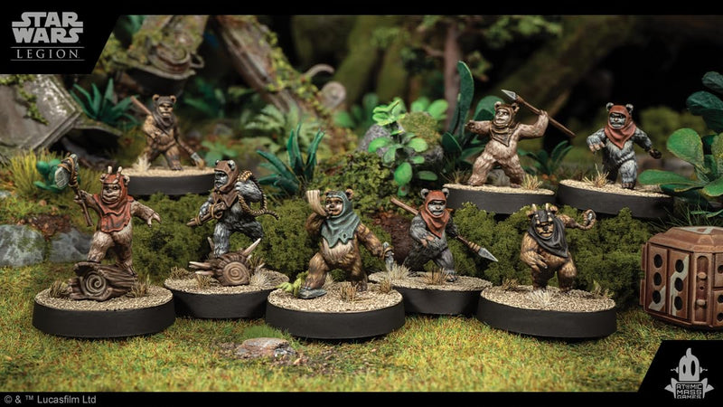 Atomic Mass Games Star Wars: Legion Ewok Warriors Unit Expansion - Endor&