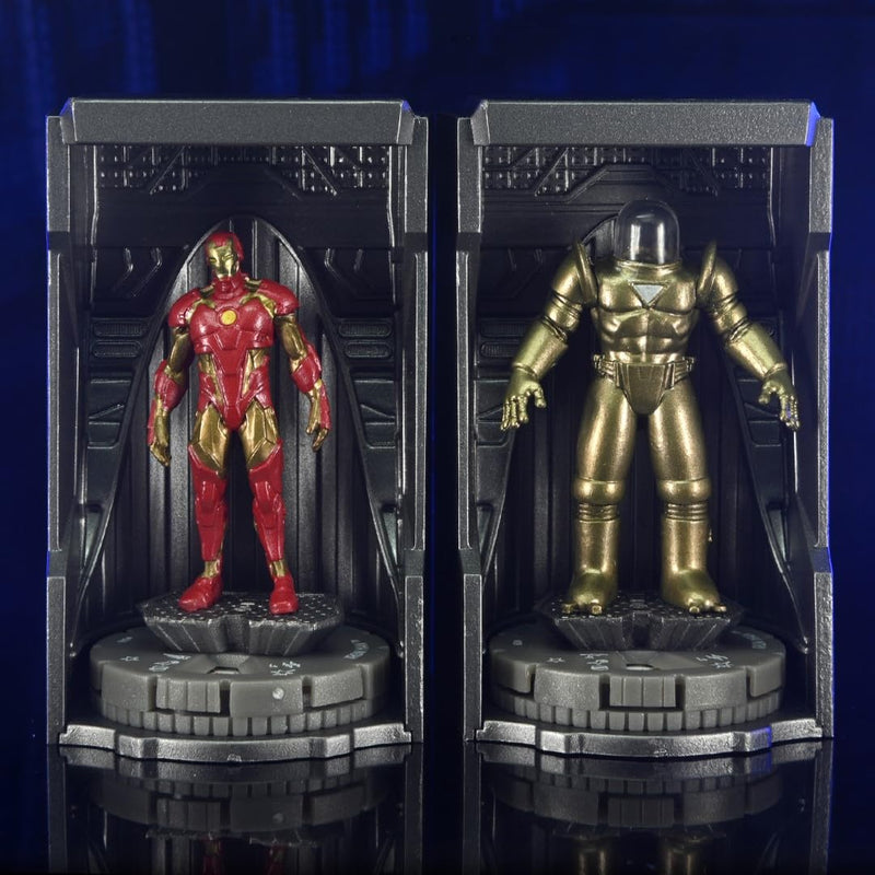 Marvel HeroClix Iconix: Hall of Armor | Iron Man Suit Collection