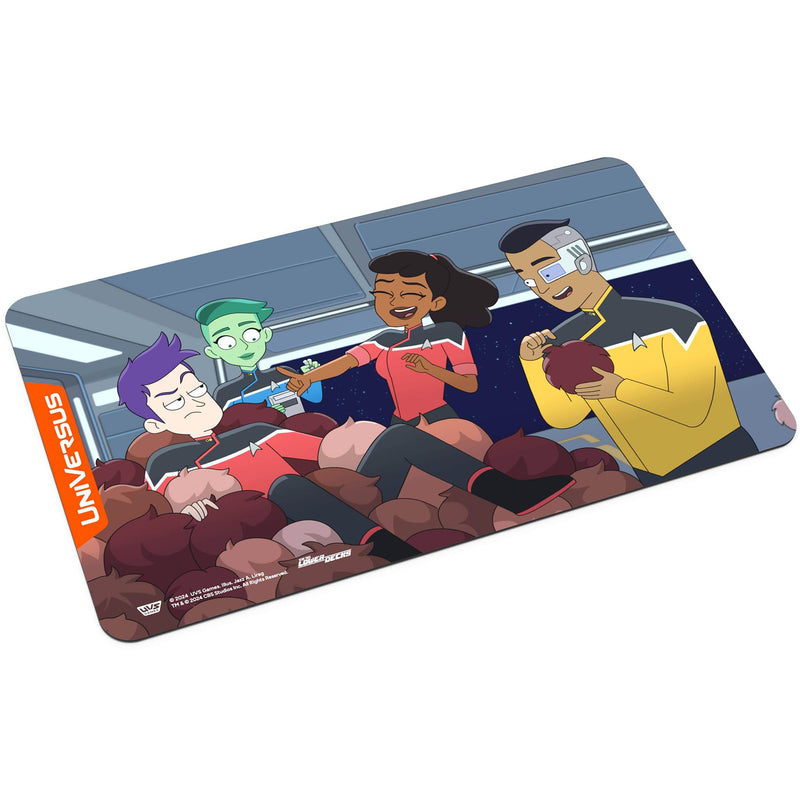 UniVersus: Star Trek: Lower Decks - Tribbles Playmat - 24 x 14 Neoprene Mat, Non-Slip Back, Tabletop Card Game Accessory, UVS Games, Licensed