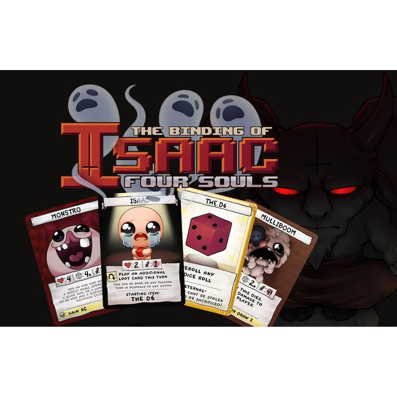 Maestro Media: The Binding of Isaac: Four Souls (2nd Edition) - Strategy Card Game, Officially Licensed, Ages 13+, 1-4+ Players, 30 Min