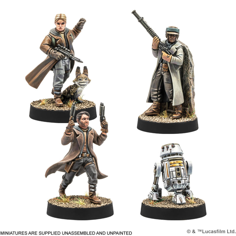 Atomic Mass Games Star Wars: Legion Rebel Sleeper Cell Unit Expansion - Strike from The Shadows! Tabletop Miniatures Strategy Game, Ages 14+, 2 Players, 3 Hour Playtime, Made