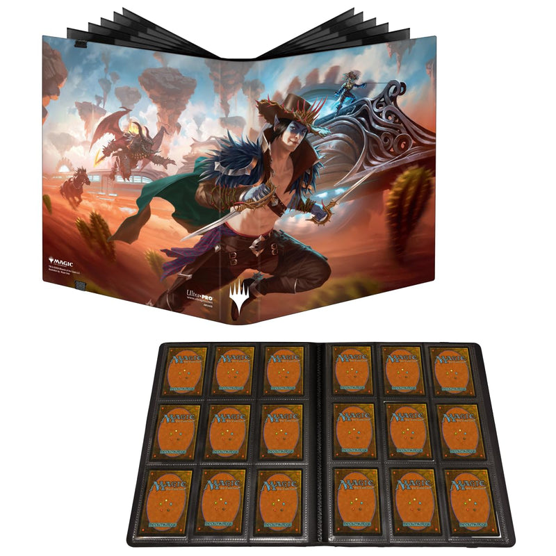 Ultra PRO 9-Pocket PRO-Binder for Magic: The Gathering Outlaws of Thunder Junction, Premium Exclusive Artwork Trading Card Game Storage Solution, Pokemon Cards & Football Cards - Holds 360 Cards