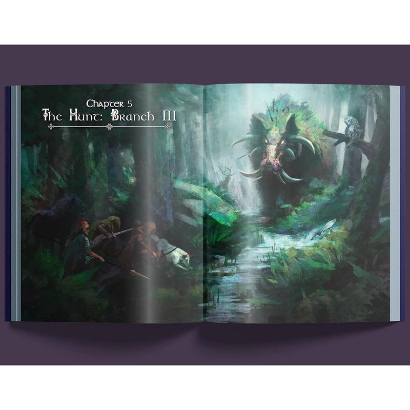 Modiphius Entertainment: Legends of Avallen: Against The Faerie Queene - Hardcover RPG Campaign Book, Fantasy TTRPG, 370 pgs, New Legendary Paths