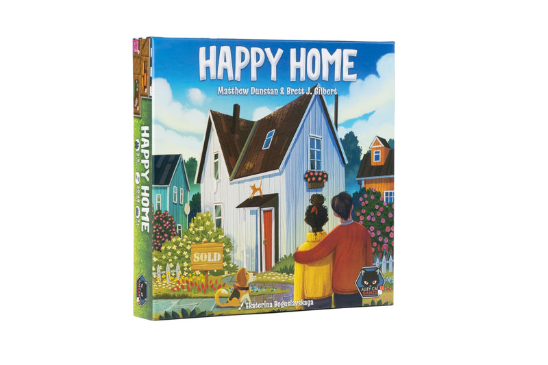 Happy Home by Alley Cat Games, Strategy Board Game, for 2 to 4 Players and Ages 14+