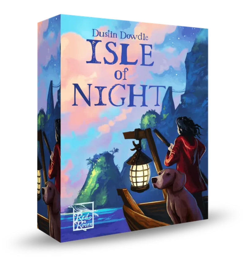 Isle of Night by Red Raven Games, Strategy Board Game, for 2 to 5 Players and Ages 8+