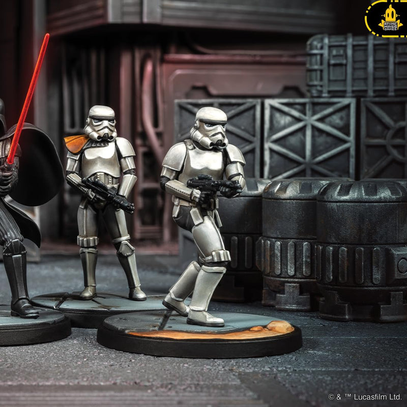 Atomic Mass Games Star Wars Shatterpoint Fear and Dead Men Squad Pack - Tabletop Miniatures Game, Strategy Game for Kids and Adults, Ages 14+, 2 Players, 90 Minute Playtime, Made