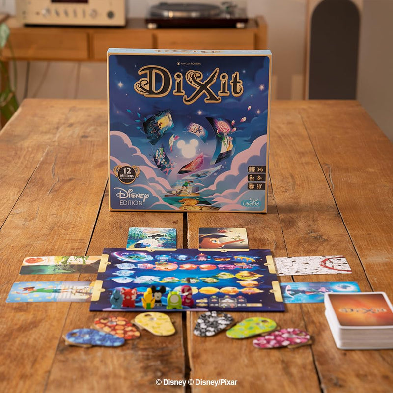 Libellud | Dixit: Disney Edition | Board Game | Ages 8+ | 3-6 Players | 30 Minutes Playing Time