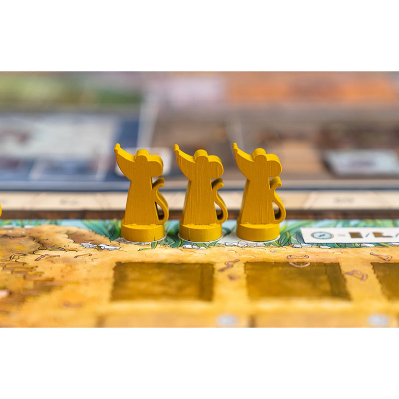 Capstone Games: Rats of Wistar - Building & Worker Placement Board Game, Play As Rats, Explore-Escape-Invent, Ages 14+, 1-4 Players, 90 Minutes