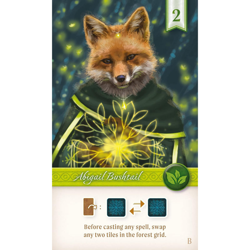 AEG & FlatOut Games | Nocturne - Set Collection & Bidding Board Game | Play as Fox Mystics, Find Magical Items & Cast Spells | Ages 10+ | 1-4 Players