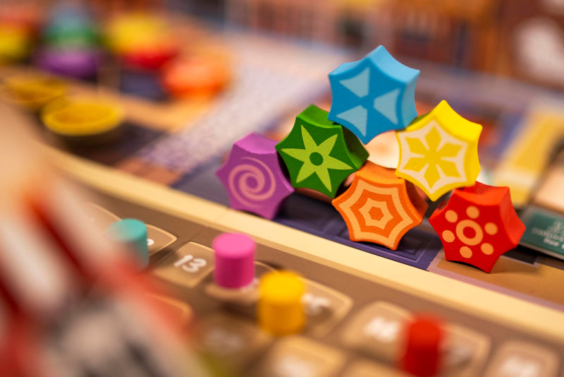 Águeda: City of Umbrellas, Strategy Board Game for 1 to 5 Players and Ages 10+ - 25th Century Games