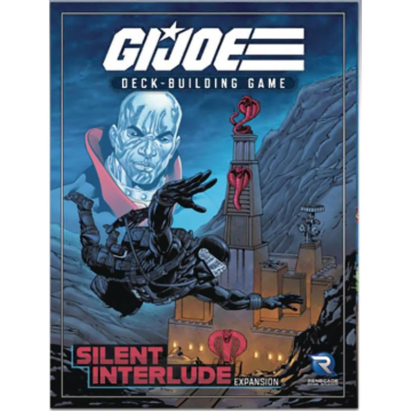 Renegade Game Studios: G.I. Joe Deck Building Game - Silent Interlude Expansion - 2 New Missions A Traitor Within & Snake Eyes, Ages 14+, 1-4 Players