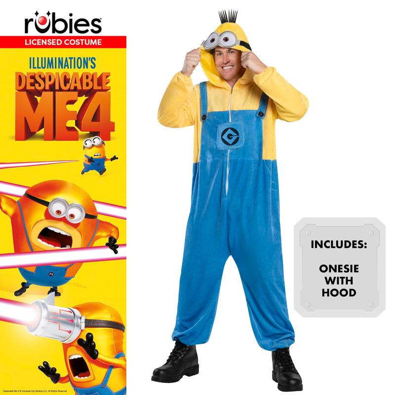 Minion Hooded Onesie for Adults